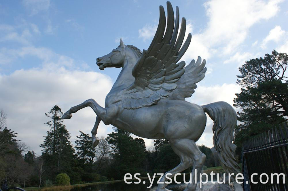 Stainless Steel Horse Sculpture